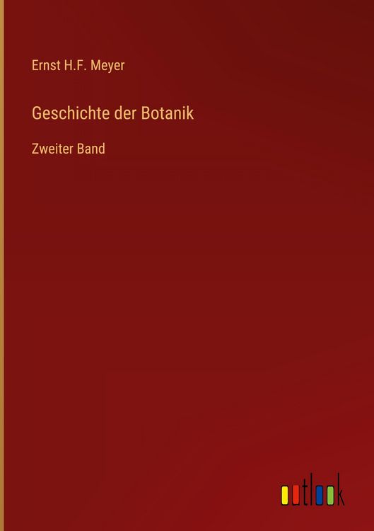 Produktbild: Geschichte der Botanik