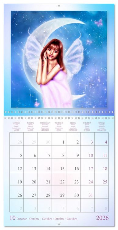 Produktbild: Heavenly Angels (Wall Calendar 2026 12 &times; 12 Inch) CALVENDO 12 Month Wall Calendar