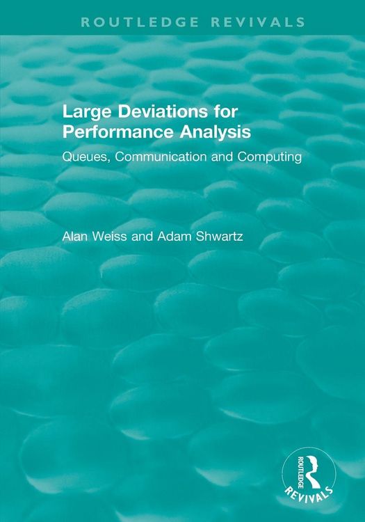 Produktbild: Large Deviations For Performance Analysis