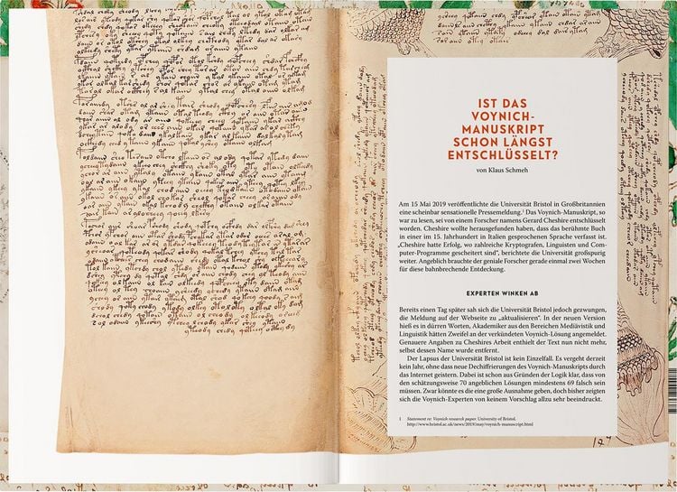 Produktbild: Das Voynich-Manuskript. The Voynich Manuscript. The Complete Edition