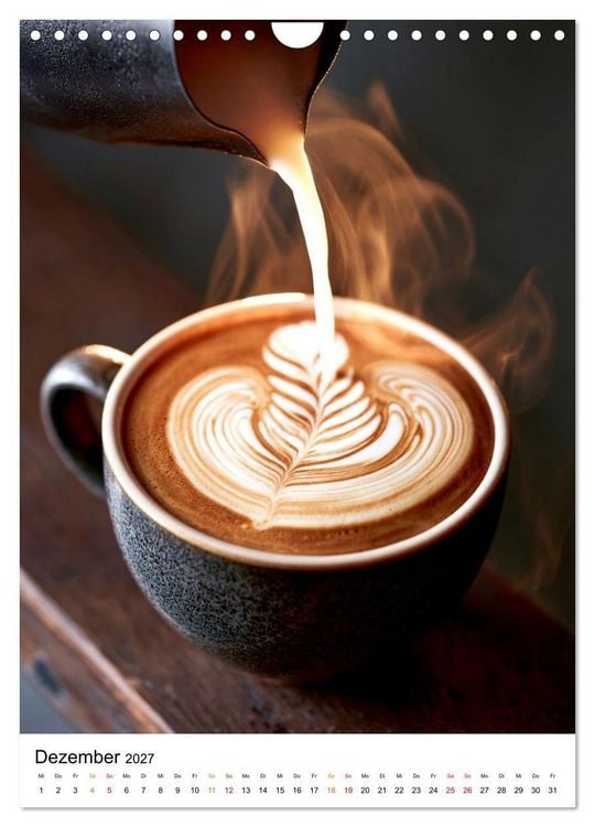 Produktbild: Kaffee - W&auml;rme f&uuml;r die Seele (Wandkalender 2027 DIN A4 hoch), CALVENDO Monatskalender