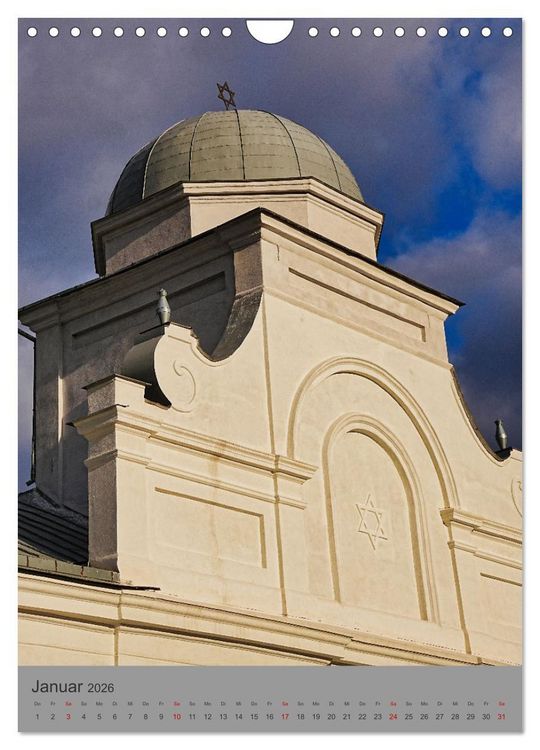 Produktbild: Judentum im Baltikum (Wandkalender 2026 DIN A4 hoch), CALVENDO Monatskalender