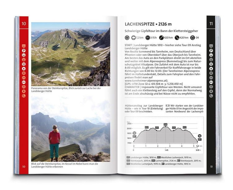 Produktbild: KOMPASS Wanderf&uuml;hrer Tannheimer Tal von Nesselw&auml;ngle bis Jungholz, 50 Touren mit Extra-Tourenkarte