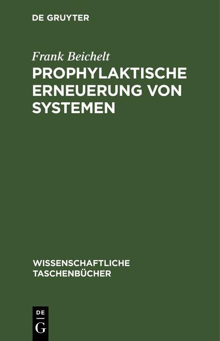 Produktbild: Prophylaktische Erneuerung von Systemen