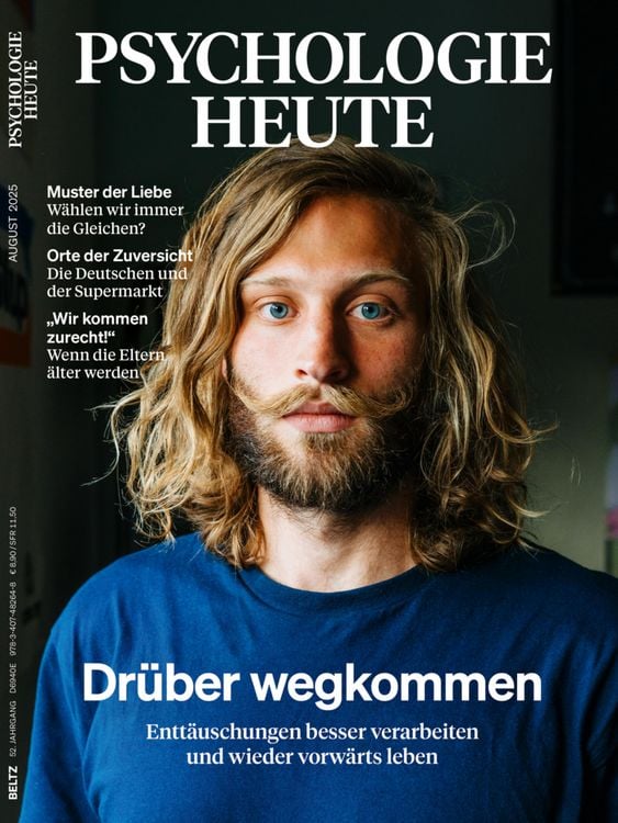 Produktbild: Psychologie Heute 8/2025: Dr&uuml;ber wegkommen