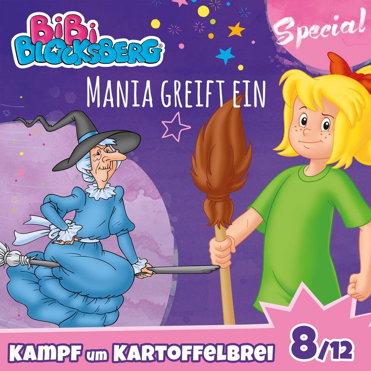 Produktbild: Bibi Blocksberg, Kampf um Kartoffelbrei (Special) - Teil 8: Mania greift ein