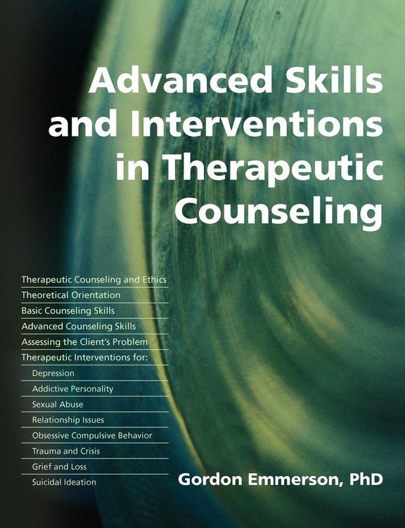 Produktbild: Advanced Skills and Interventions in Therapeutic Counseling