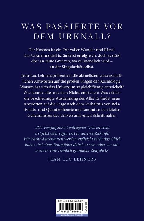 Produktbild: Der Anfang von Raum und Zeit