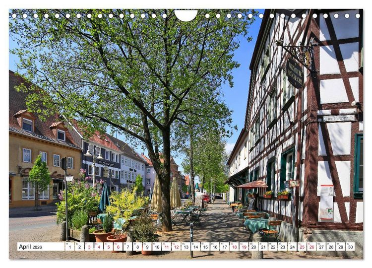 Produktbild: Gro&szlig; Umstadt vom Frankfurter Taxifahrer (Wandkalender 2026 DIN A4 quer), CALVENDO Monatskalender