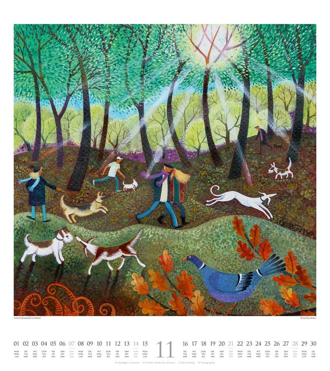 Produktbild: Naive Malerei Kalender 2027
