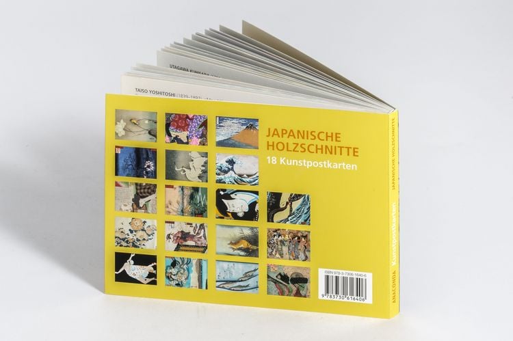 Produktbild: Postkarten-Set Japanische Holzschnitte