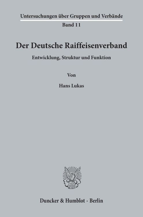 Produktbild: Der Deutsche Raiffeisenverband.