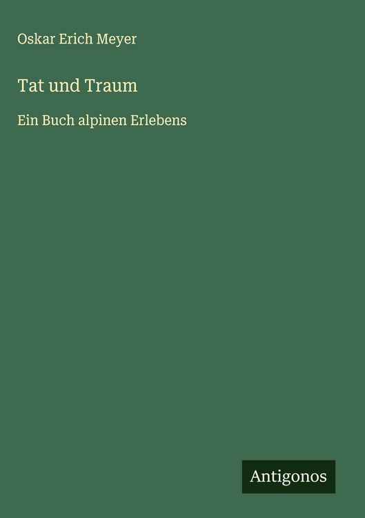 Produktbild: Tat und Traum