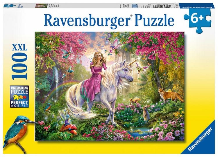 Produktbild: Puzzle Ravensburger Magischer Ausritt 100 Teile XXL