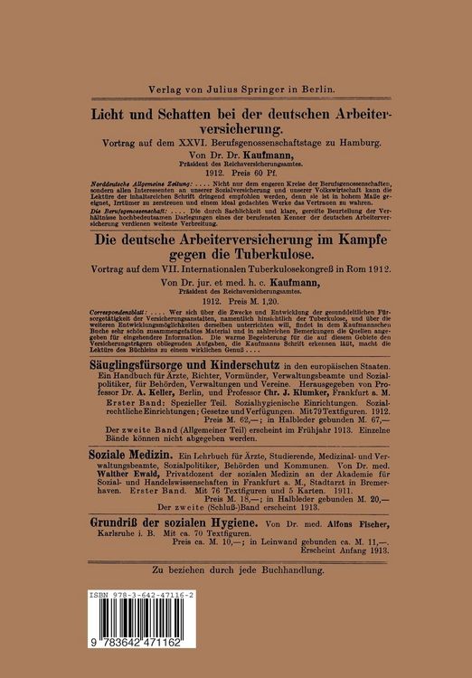 Produktbild: Unerw&uuml;nschte Folgen der deutschen Sozialpolitik