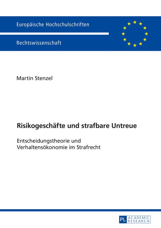 Produktbild: Risikogeschäfte und strafbare Untreue