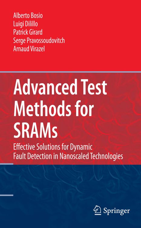 Produktbild: Advanced Test Methods for SRAMs