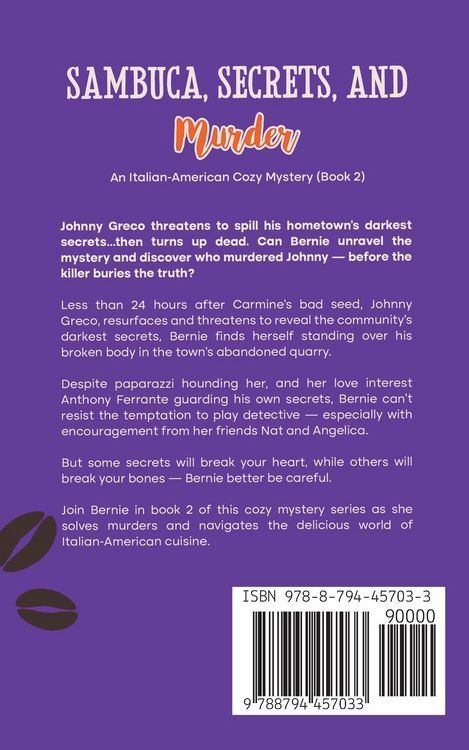 Produktbild: Sambuca, Secrets, and Murder