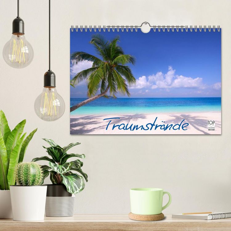 Produktbild: Traumstr&auml;nde (Wandkalender 2026 DIN A4 quer), CALVENDO Monatskalender