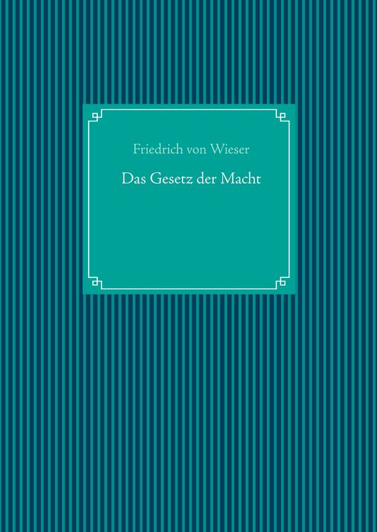 Produktbild: Das Gesetz der Macht