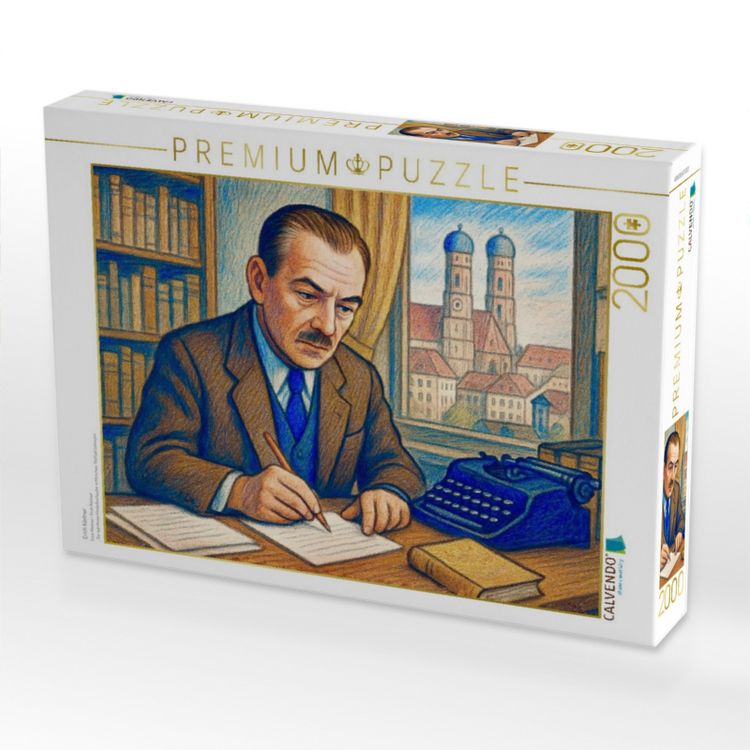 Produktbild: CALVENDO Puzzle Erich K&auml;stner | 2000 Teile Lege-Gr&ouml;&szlig;e 90x67cm Foto-Puzzle f&uuml;r gl&uuml;ckliche Stunden