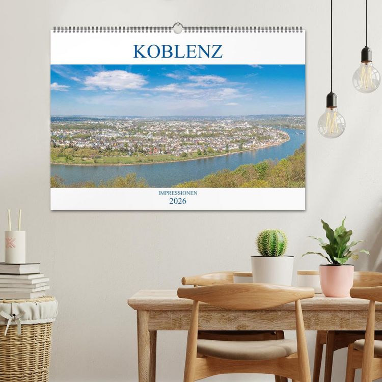 Produktbild: Koblenz Impressionen (Wandkalender 2026 DIN A2 quer), CALVENDO Monatskalender