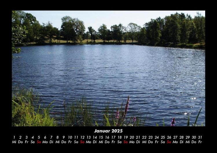 Produktbild: Landschaftskalender 2025 Fotokalender DIN A3