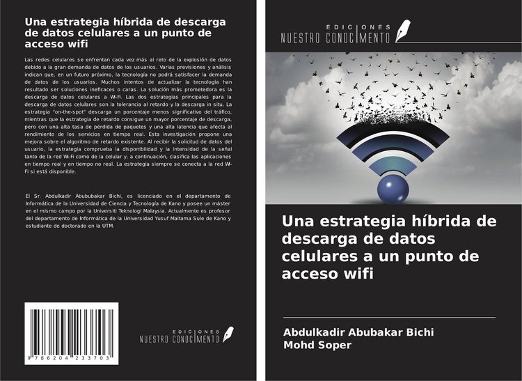 Produktbild: Una estrategia h&iacute;brida de descarga de datos celulares a un punto de acceso wifi