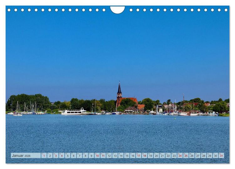 Produktbild: Fischland zwischen Ostsee und Bodden (Wandkalender 2026 DIN A4 quer), CALVENDO Monatskalender