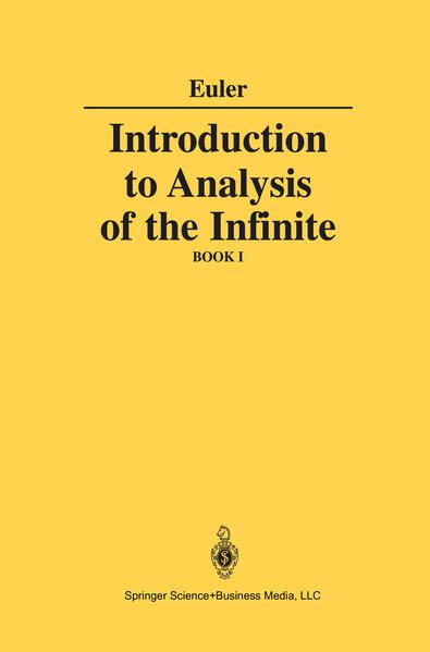 Produktbild: Introduction to Analysis of the Infinite