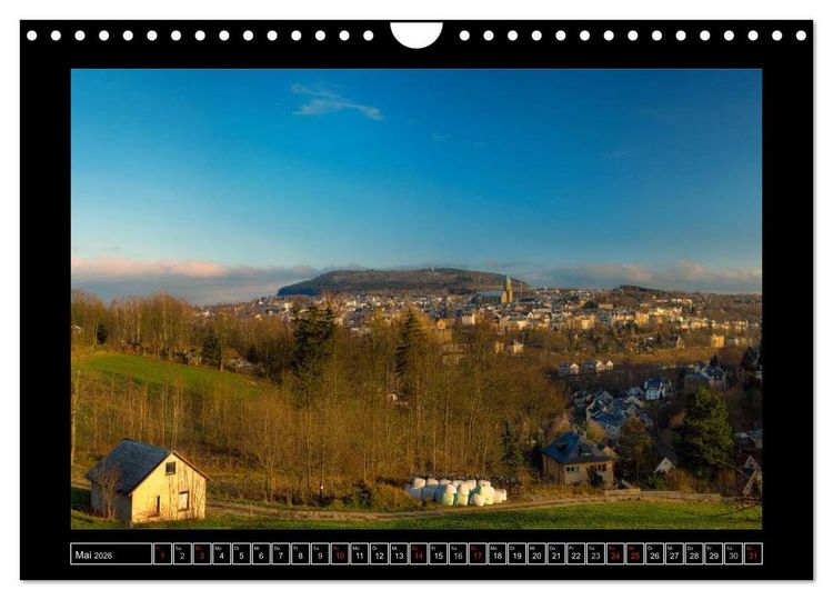 Produktbild: Annaberg im Erzgebirge (Wandkalender 2026 DIN A4 quer), CALVENDO Monatskalender
