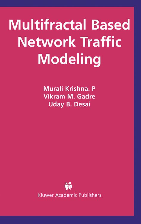 Produktbild: Multifractal Based Network Traffic Modeling