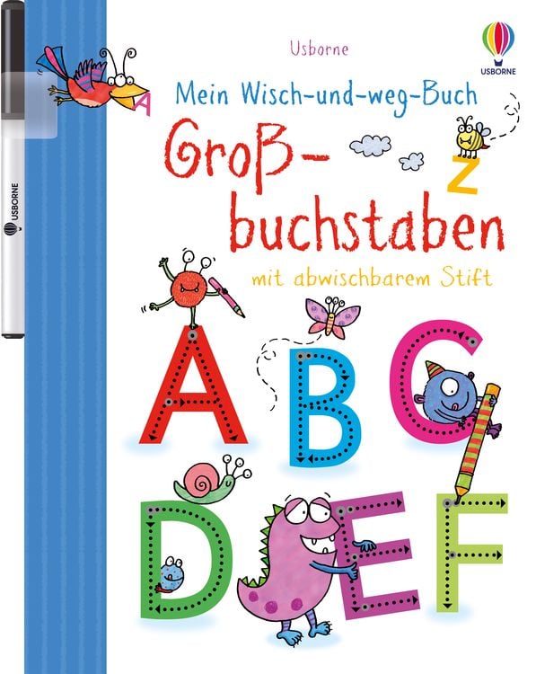 Bild vom Artikel Mein Wisch-und-weg-Buch: Großbuchstaben vom Autor Jessica Greenwell