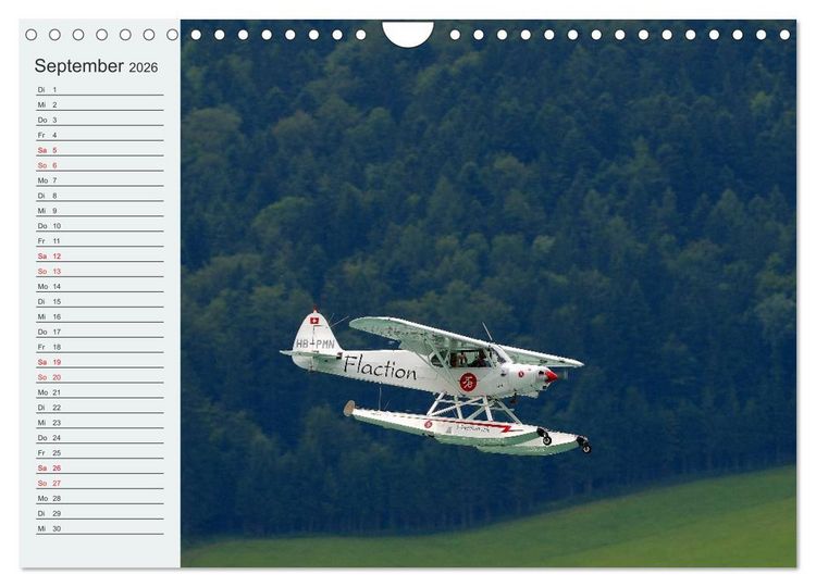 Produktbild: Faszination Wasserflugzeuge (Wandkalender 2026 DIN A4 quer), CALVENDO Monatskalender