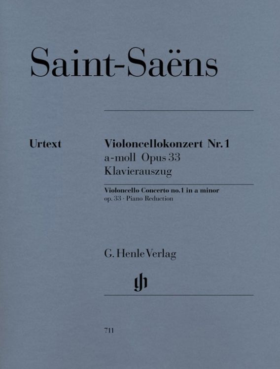 Produktbild: Camille Saint-Sa&euml;ns - Violoncellokonzert Nr. 1 a-moll op. 33
