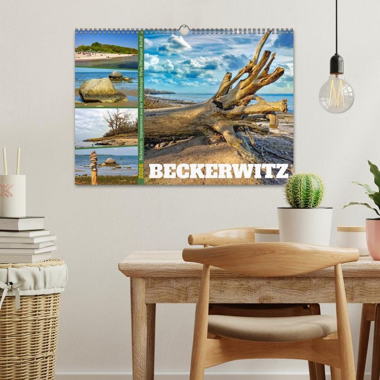 Produktbild: Beckerwitz - Impressionen aus der Wohlenberger Wiek (Wismarer Bucht) (Wandkalender 2026 DIN A3 quer), CALVENDO Monatskalender
