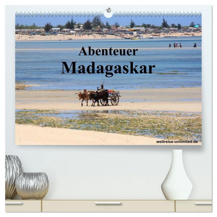 Produktbild: Abenteuer Madagaskar (hochwertiger Premium Wandkalender 2026 DIN A2 quer), Kunstdruck in Hochglanz