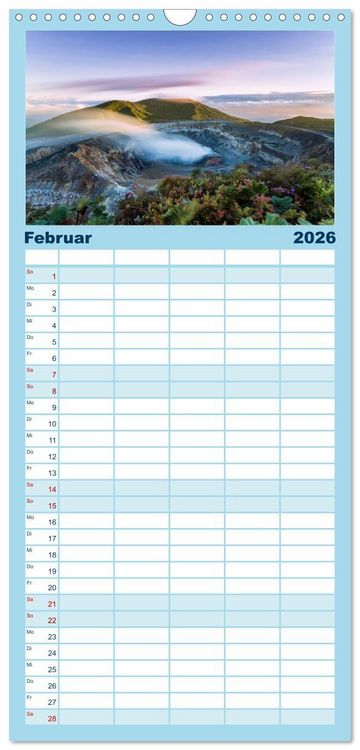 Produktbild: Familienplaner 2026 - Unglaubliche Natur - Landschaften aus unserer wunderbaren Welt mit 5 Spalten (Wandkalender, 21 x 45 cm) CALVENDO
