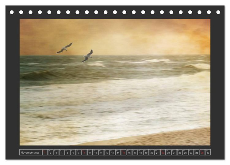 Produktbild: Malerisches Sylt (Tischkalender 2026 DIN A5 quer), CALVENDO Monatskalender