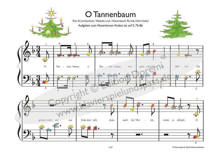 Produktbild: Klavierspiel & Spa&szlig; - Weihnachtslieder zum Klavierspielen lernen