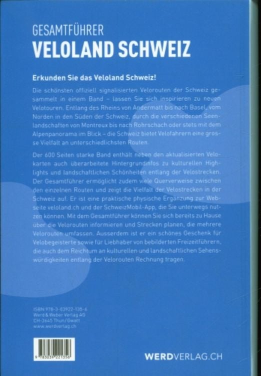 Produktbild: Gesamtf&uuml;hrer Veloland Schweiz