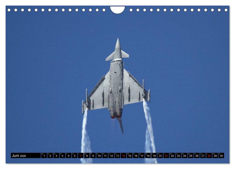 Produktbild: Augenblicke in der Luft: Eurofighter Typhoon (Wandkalender 2026 DIN A4 quer), CALVENDO Monatskalender