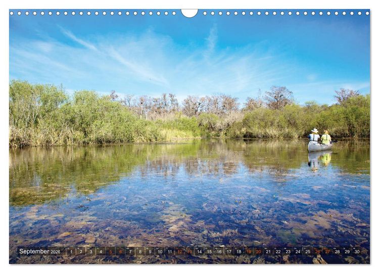 Produktbild: GEOclick calendar: Florida (Wandkalender 2026 DIN A3 quer), CALVENDO Monatskalender