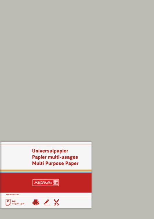 Produktbild: Brunnen Universalpapier A4 80g gr 50Bl