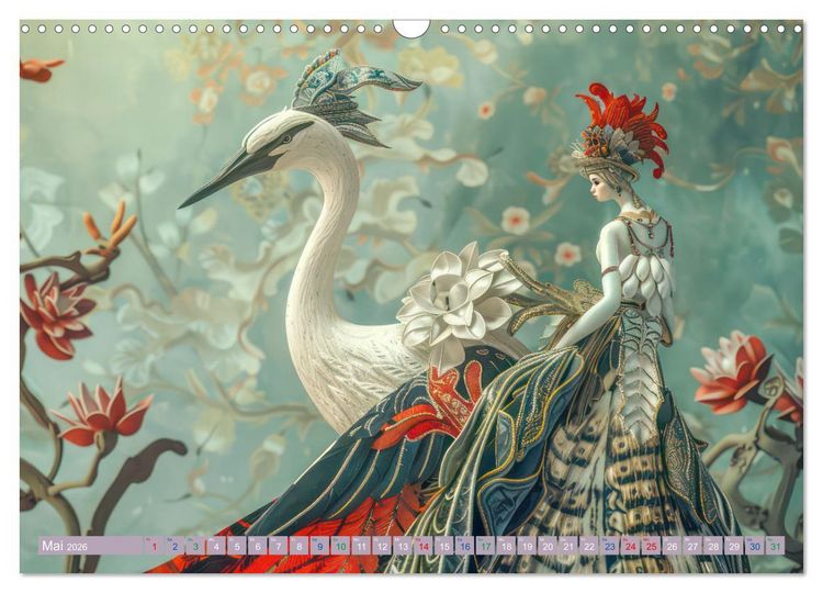 Produktbild: Art Deco - Im Stil von Art Deco (Wandkalender 2026 DIN A3 quer), CALVENDO Monatskalender