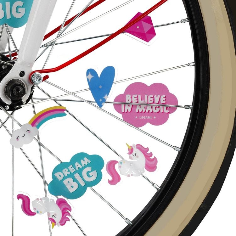 Produktbild: Legami 30 dekorative Fahrradspeichen - Einhorn
