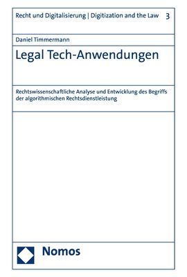 Produktbild: Legal Tech-Anwendungen