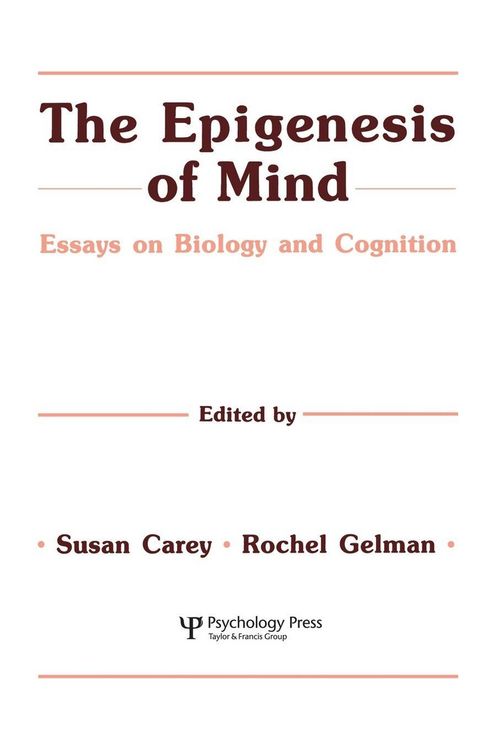 Produktbild: The Epigenesis of Mind