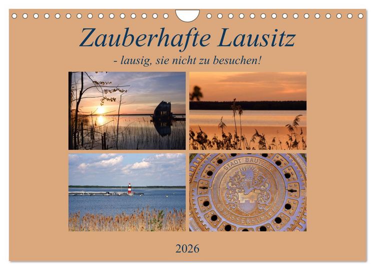 Produktbild: Zauberhafte Lausitz (Wandkalender 2026 DIN A4 quer), CALVENDO Monatskalender