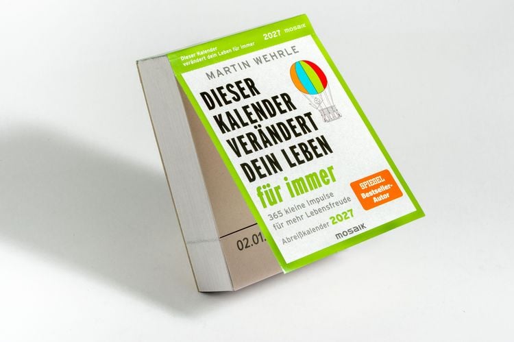 Produktbild: Dieser Kalender ver&auml;ndert dein Leben f&uuml;r immer 2027